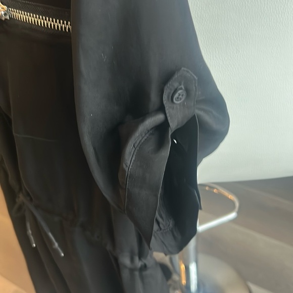 Rudsak Black Hi-Low Shift Dress Short Sleeve Size M - Picture 13 of 15